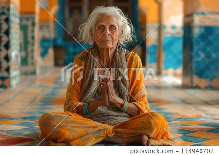 An Old Woman's View: A Prayer in the Churchyard of Time and Faith 113940702