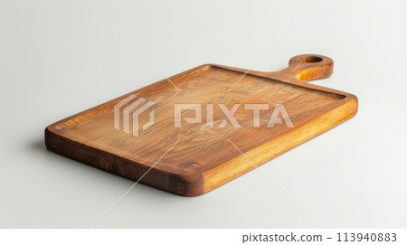 Rustic Wooden Cutting Board with Handle Rustic Wooden Cutting Board with Handle 113940883