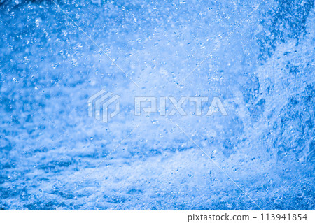 藍色水背景 藍色水背景 113941854