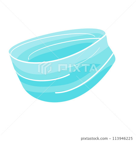 Neck tube buff color vector illustration Neck tube buff color vector illustration 113946225