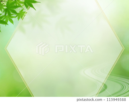 Refreshing summer Japanese style background 113949388