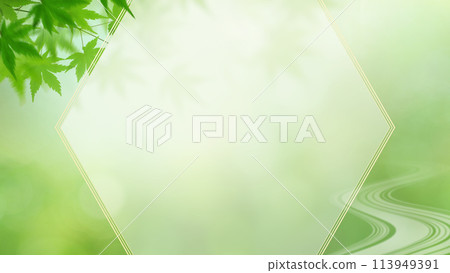 Refreshing summer Japanese style background Refreshing summer Japanese style background 113949391