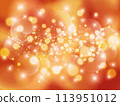 Sparkling ball bokeh background red 113951012
