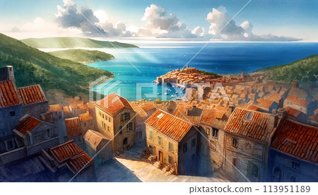 宛如吉卜力世界的街道 113951189