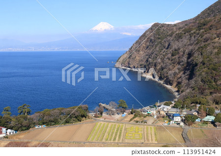 View of Suruga Bay and Suruga Port from Ida 113951424