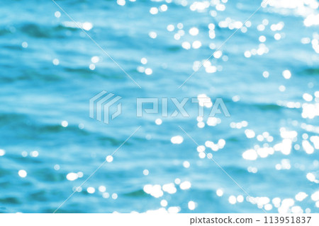 海面波浪和散景 海面波浪和散景 113951837