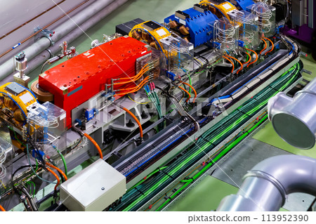 Tunnel of particle accelerator Tunnel of particle accelerator 113952390