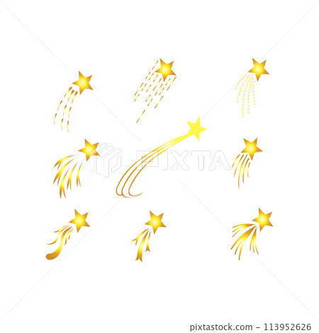 set of shooting stars collection 113952626