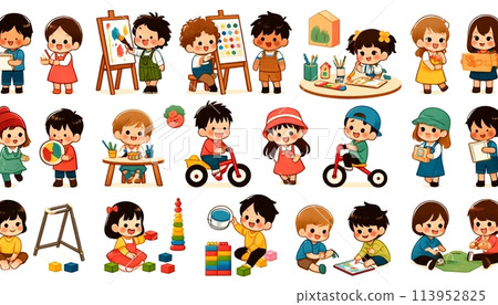 Children playing 113952825