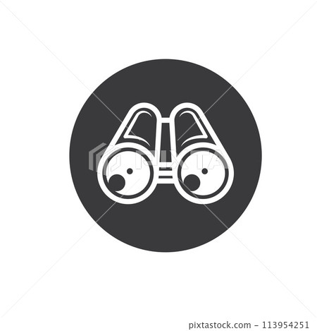 black binocular icon vector element design template black binocular icon vector element design template 113954251