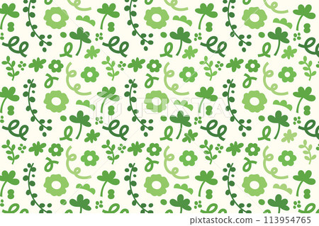 Illustration of green flowers and leaves for background, floral, green pattern, fabric print, wallpaper, backdrop, textile, garment, women fashion, clothes, dress, wallpaper, nature, garden, earth Illustration of green flowers and leaves for background, floral, green pattern, fabric print, wallpaper, backdrop, textile, garment, women fashion, clothes, dress, wallpaper, nature, garden, earth 113954765