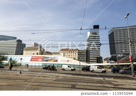 View of one of the streets in Vienna View of one of the streets in Vienna 113955094