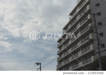 Oji Station housing complex scenery Oji Station housing complex scenery 113955408