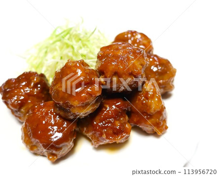 Delicious meatballs made with minced pork Delicious meatballs made with minced pork 113956720