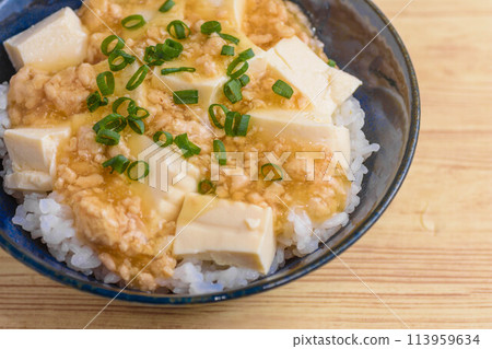 豆腐雞碎醬碗 113959634