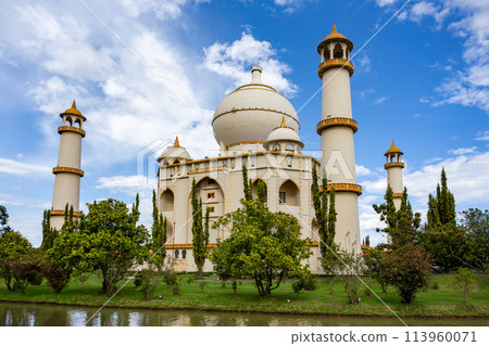 Replica of Taj Mahal, Bioparque Wakata, Tocancipa municipality of the Metropolitan Area of Bogota, Colombia. Replica of Taj Mahal, Bioparque Wakata, Tocancipa municipality of the Metropolitan Area of Bogota, Colombia. 113960071