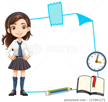 Student Presentation with Time Management Theme Student Presentation with Time Management Theme 113961272