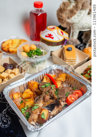 Discover Authentic Uzbek Cuisine at a Traditional Restaurant with Rich Heritage 113961489