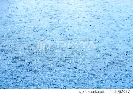 Clear water in swimming pool with ripple in clean aqua liquid. Summer wallpaper blue background and reflection of sunlight on water surface.6 113962037