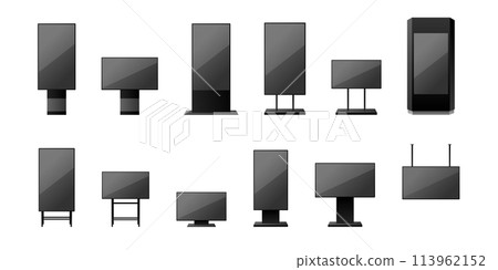 Editable digital signage (retail media) monitor image 113962152