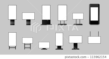 可編輯的數位看板（零售媒體）監控影像 113962154