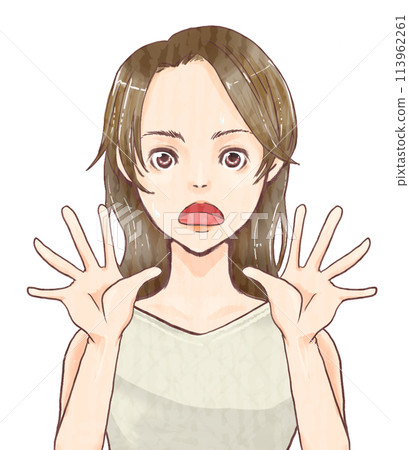 一個驚訝的女人 一個驚訝的女人 113962261