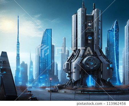 世界各地可見的建築物 不遠的未來城市 113962456