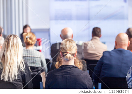 Business or professional conference 113963974
