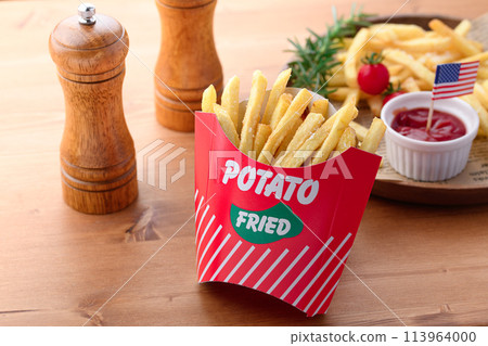 炸薯條   113964000