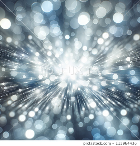 Tranquil Radiance: Delicate Motion Blur Bokeh Lightscape 113964436