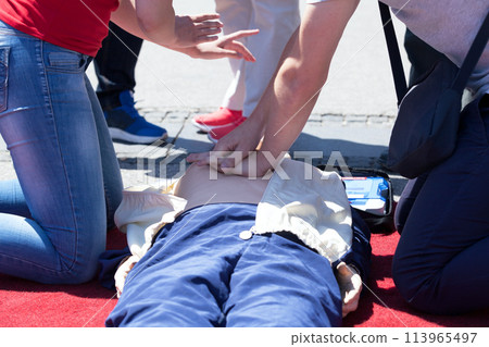 First aid and CPR class 113965497