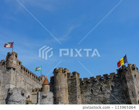 the city of Gent in Belgium the city of Gent in Belgium 113965864