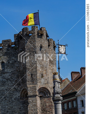 the city of Gent in Belgium the city of Gent in Belgium 113965865