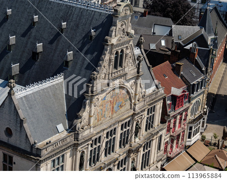 the city of Gent in Belgium the city of Gent in Belgium 113965884