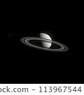 Saturn: Planet with Beautiful Rings No.011 AI-Generated Image 113967544