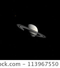 Saturn: Planet with Beautiful Rings No.011 AI-Generated Image 113967550