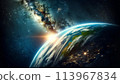 Earth seen from space 113967834