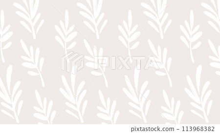 斯堪的納維亞設計葉子圖案 113968382