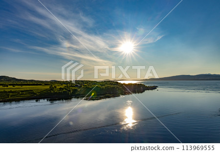 Beautiful Nature Norway natural landscape. 113969555