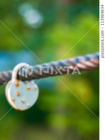 Wedding lock as heart Wedding lock as heart 113969634
