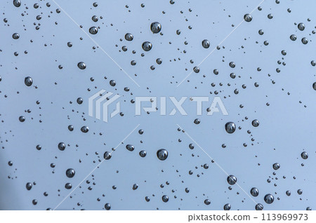 Close-up of wet windshield during rainy season 4 Close-up of wet windshield during rainy season 4 113969973