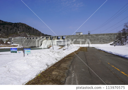 Tobetsu Dam in Spring 2024 Tobetsu Dam in Spring 2024 113970575