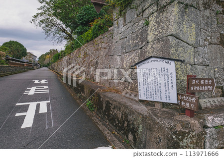 Scenery of Obi Castle Town in Nichinan City, Miyazaki 113971666
