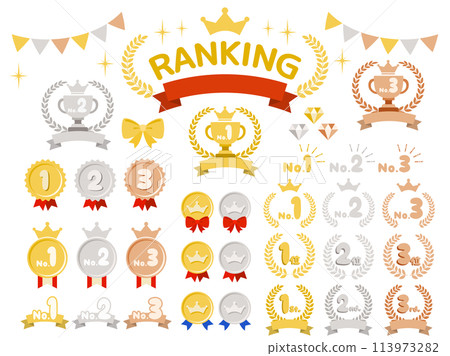 Ranking icon set_1 113973282