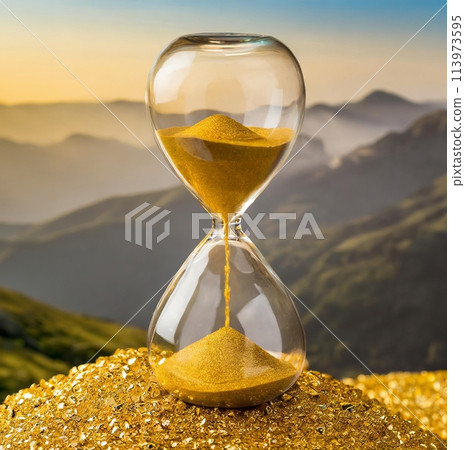 金色沙漏 113973595