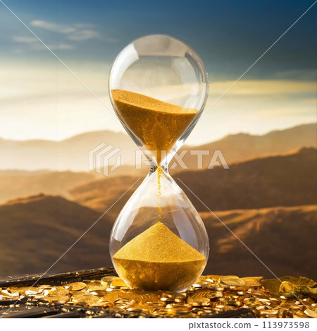 金色沙漏 113973598