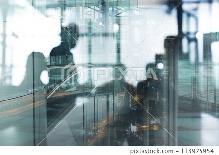 Group of business people work together in office Group of business people work together in office 113975954