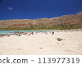 The island Gramvousa and the bay Balos 113977319