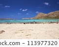 The island Gramvousa and the bay Balos 113977320