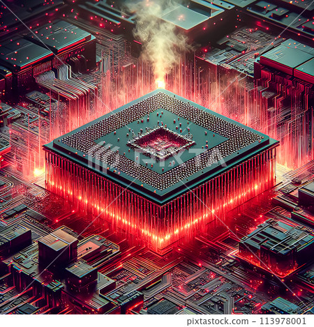 abstract futuristic dark blue color with lights 113978001